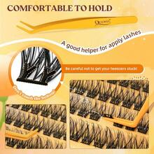 Pestde autoadhesivas, Pestde naturales sin cola los grupos de pestpresionsobre las pestpre extensiones de pestpepegadas para principiantes - 01 - Talla única + ZZ-MJ01 - Ver 4