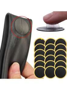 20pcs Bicycle Tire Repair Patches, Suitable For Outdoor Cycling, Quickly Fix Tire Problems, Convenient Repair Solution For Long-Distance Or Daily Outdoor Cycling - B - View 3