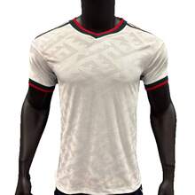 ventiladoresasssa288Camiseta de la Copa  2026 de EE.UU.-Canadá-México, versión para jugadores de la selección nacional, camiseta de México, amigable para los aficionados, unisex, de manga co - Blanco - Ver 2