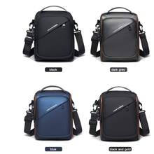 4 Colors Available, Casual Chest Bag For Men, Multifunctional Crossbody Sling Bag With Combination Lock, Lightweight Large Capacity, PU Leather Waterproof And Wear-Resistant, Sports Cycling Shoulder Bag - Multicolor - View 2
