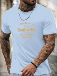 Men T-Shirts - 黑色 - 查看 7