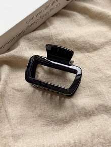 4件/1件 女款中號 黑色白色棕色玳瑁 5.2cm/2.05in 爪形輕量塑膠髮夾 時尚百搭高級優雅極簡風 純色髮爪髮飾 適合日常出遊休閒派對通勤度假洗臉洗澡化妝搭配衣著珠寶頭飾髮夾 - 彩色 - 查看 8