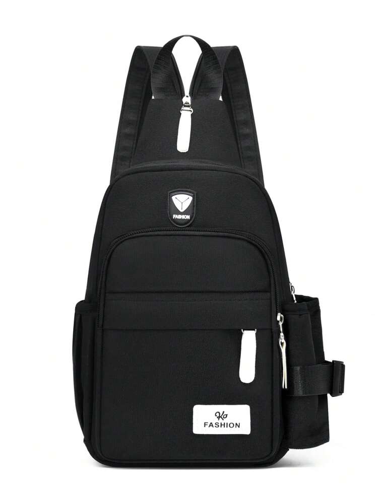 Women's Multifunctional Crossbody Bag And Chest Bag - Zipper Adjustable Backpack, Convertible Shoulder Strap, Multiple Storage Pockets - Suitable For Daily Use, Commuting, Shopping, Outdoor And Travel. - Multicolor - View 14