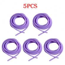 Iridescent Laser Charging Cable Wrap Protector, Flexible And Bend-Resistant, Delays Cable Aging, Beautifies Data Cables, Suitable For Dorm, Commute, Business Trip, Travel, Compatible With IPhone 15/16/17 Data Cables, Affordable Gift Recommendation - Multicolor - View 16