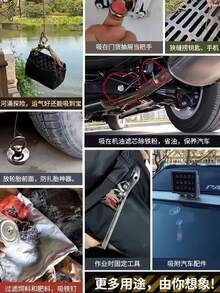1-2個 D25-42mm 超強釹磁鐵掛鉤，重型稀土回收磁鐵附沉頭眼栓，適用於水下釣魚與金屬回收 - D25+D42mm - 查看 6