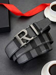 New Top Material Genuine Leather Cowhide Men's Belt, Fashionable And Versatile Business Belt For Men Luxury Brand Belts Men - Multicolor - View 9