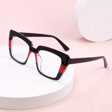2 pièces Lunettes de lecture à monture large style œil de chat, design imprimé léopard, avec charnières à ressort premium, convient pour le port quotidien des femmes - Blanc - Voir 6