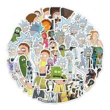 Warner Bros 60pcs/10pcs Pack, Rick And Morty Sticker Pack – 100 Unique Waterproof Vinyl Stickers, Suitable For Laptops, Suitcases And Notebooks.(Random Styles) - Multicolor - View 3
