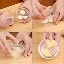 Manual Garlic  & Masher, Multi-Functional Mincer & Garlic, Onion, Ginger, Herbs, Nuts, Impact Resistant Kitchen Gadget & Home Accessory - 1 Pcs - View 4