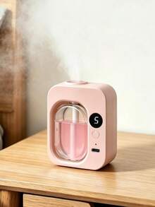 1pc Smart Aromatherapy Diffuser Humidifier Bathroom Air Freshener Ultrasonic Cool Mist Ultra Quiet 5-Speed Timer Essential Oil Diffuser Automatic Fragrance Mist Machine For Home Bedroom Office 300mAh - A - View 33
