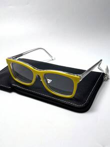 1 Set Gafas de Lente Liso 5-En-1 Dopamina Multicolor Patrón Geométrico Bloque de Color Patchwork Casual Bohemio Vintage Fiesta Calle Lindo Elegante PC (Policarbonato) Todo Estilo Nuevo Decorativo Marco de Moda Marco de Inserción TR Gafas Marco de Lente Magnético Multicolor Intercambiable de Moda Marco de Lente Liso Decorativo Marco de Gafas Sensación Premium Conveniente Estilo de Color Reemplazo (1 Marco + 5 Lentes Magnéticos) Gafas Clip-On para Mujer - Multicolor - Ver 7