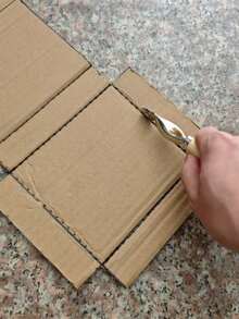 2026 DIY 手作必備金屬滾輪打孔壓痕工具，耐用木柄，2合1穿孔與折疊工具，適用於紙板回收手工專案，實現均勻彎曲與折疊 - A - 查看 2