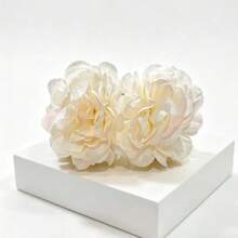 1/6 Pcs Women's Hawaiian Style Fashion Decorative Hair Simulation Peony Flower Hair Clip For Daily Use, Ideal Gift For Girls - Multicolor - View 10