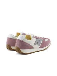 New Balance NB 471 Retro Fashion Low-Top Casual Shoes, Unisex, Beige/Purple - Purple - View 4