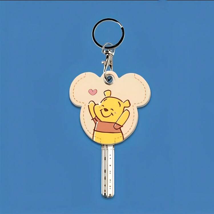 Stitch Bear Key Lock Key Cover Water Drop Access Card Holder Key Protector Backpack Keychain Pendant Women's Key Ring Key Chain Commemorative Meaning Transparent Texture Durable Can Be Hung On Keys Backpack As Decoration - View 8