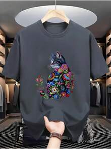 Men T-Shirts - 白色 - 查看 7