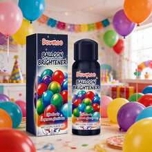 DOWMOO 100ML Party Balloon Gloss Enhancer, Enhances Party Atmosphere, Long-Lasting Balloon Shine, Surface Texture Gloss Enhancer - Instantly Boosts Balloon Glossiness, Brightens Your Party Scene - View 7