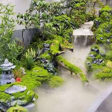 100*200cm/100*100cm/100g/10g Artificial Moss Carpet, Simulated Lawn, Mock Moss Micro Landscape Decoration, Suitable For Lawn, Potted Plants, Vases, Walkways, Valentine's Day Gift, Wall Decor, Kitchen Decor, Bedroom Decor, Autumn Home Decor, Halloween Decor, Christmas Living Room Decor - Green - View 3