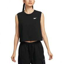 Nike Sportswear Club時尚百搭休閒舒適無袖SS25T卹 - 黑色 - 查看 11