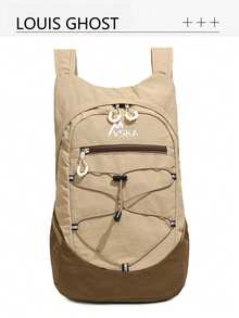 Urban Explorer 4-Color Functional Backpack Set | Grey, Pink, Yellow And Black, Suitable For Multiple Commuting Scenarios, Beautiful And Practical. Elastic Rope System * Multi-Compartment Partition Design, One Set Of Equipment Can Meet Various Needs For Campus Travel And Outdoor Activities. Smooth Two-Way Zipper, Top Woven Strap Reduces Shoulder Strap Pressure, Suitable For Daily Campus Use. Independent Vertical Zipper Pocket, Can Classify And Store Documents. - Multicolor - View 14