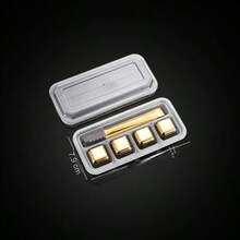 8/6/4/2pcs Stainless Steel Ice Cube Set, Reusable Ice Stones, Quick Cooling, Suitable For Back To School - View 19