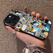 Black Cody amarillo Pollo Joe surfeandofunda de teléfono Fundas compatibles con ,Apple,VIVO,OPPO,,, y Honor.Fabricadas en silicona TPU,ofrecen protección contra golpes y caídas. - Negro - Ver 5
