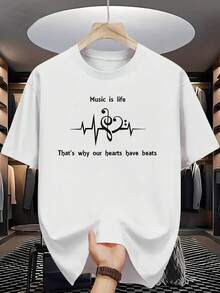 Men T-Shirts - White - View 1