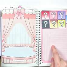 女孩DIY手工靜音書 時尚造型師主題靜音書DIY材料包 衣服配件與風格套裝可供選擇 自由組合搭配 互動遊戲 豐富動手組合搭配趣味手工套組 - 彩色 - 查看 6