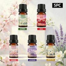 花香精油，適用於香氛擴香器、香氛機、擴香石、擴香木，持久留香，天然清新，適合飯店、居家臥室裝飾、家庭聚會、營造氛圍，客廳、臥室、浴室、辦公室、洗手間、車用香氛清新劑，聖誕節、萬聖節、母親節、復活節、感恩節、週年紀念、生日禮物、畢業禮物、情人節禮物、婚禮用品、派對、約會，送給朋友的禮品套裝 - PY-PT - 查看 12