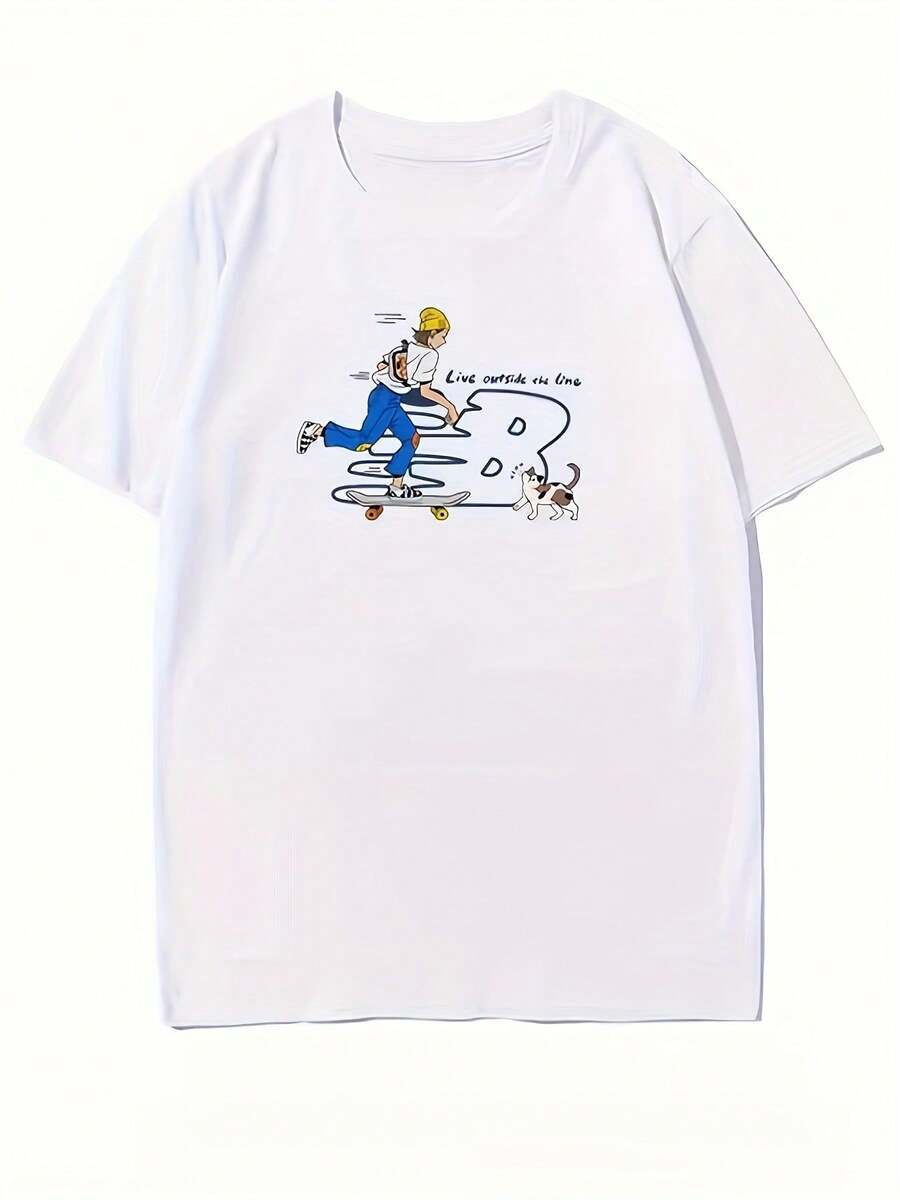 Men T-Shirts - White - View 1