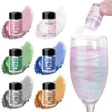 Edible Glitter For Drinks, Glitter Shimmer Sprinkle Powder For Cocktails, Baking, Beverages, Cakes, Strawberries, Cookies, Fondant, Vegan(5g/Bottle) - View 7