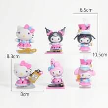 Time Melody 系列盲盒公仔附防塵展示盒，可愛玩具，桌面臥室裝飾，送給女孩子的最佳禮物 - 彩色 - 查看 7