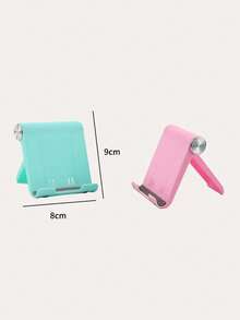 Portable Foldable Phone Desktop Stand, Adjustable And Easy To Carry, Tablet Slouchy Support Bracket - Multicolor - View 2