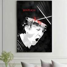 1件《Whiplash》電影海報，復古牆面藝術，家居裝飾，經典電影，帆布禮品，牆面藝術，牆面裝飾，現代極簡風格海報，客廳與房間裝飾，浴室裝飾，理想禮物，無框 - 無框 - 查看 9