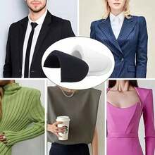 1/2/4 buah - Bantalan Bahu Spons - Memperbaiki Bahu Miring, Seketika Menciptakan Bentuk Bahu Persegi. Cocok untuk Jas, Mantel, dan Pakaian Sehari-hari. Ringan dan Bernapas, Anti Selip dan Pas. Unisex. Tidak Perlu Modifikasi, Tingkatkan Penampilan Pakaian Apa Pun. Tidak Perlu Menjahit. - bantalan bahu jas - View 10