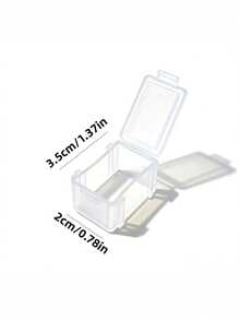 10pcs Detachable Plastic Pill Boxes, Transparent Daily Pill Organizer, Multi-Compartment Design, Suitable For Pills, Vitamins, Jewelry And Travel Storage (Home/Office Use) - Multicolor - View 8
