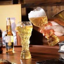大力神杯/足球造型玻璃啤酒杯,適用於酒吧、美食攤位、酒館及燒烤餐廳用品,多種尺寸可選,世界盃足球獎盃 - 查看 11