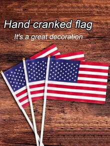 5/10/20pcs 21*14cm Puerto Rico Mexico Handheld Small Flags, 2026 World Cup National Team Cheering Hand Flags, Football Fan Stadium Support Banners, Vuvuzela Accessories, Father's Day Gift, July 4th Independence Day Decor, Wedding Graduation Bachelor Party Decoration, Indoor Home Room Soft Decor, Outdoor Yard Garden Scene Decoration - A - View 9