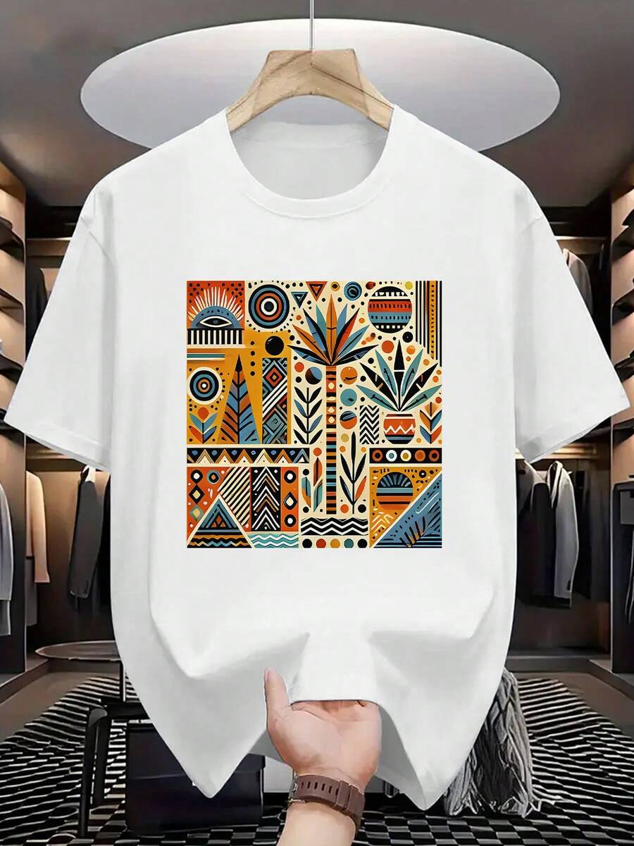 Men T-Shirts - White - View 1