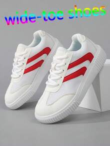 Zapatos deportivos de mujer descalzos, zapatos deportivos de mujer anchos minimalistas - Zapatos casuales cómodos antideslizantes, diseño de punta ancha, tela transpirable, suela sin caída, perfectos para caminar y yoga, zapatos planos de mujer, zapatos deportivos casuales unisex - Blanco - Ver 8