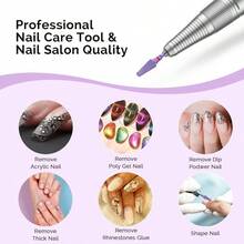 Brocas Profesionales Tornado de 3/32'' para Uas, Brocas Multifuncin de Carburo de Tungsteno, Ideales para Manicura, Pedicura, Cutculas Y Pulido con Gel. Brocas de Saln, Serie Bit - X, Co - inicial - Ver 6