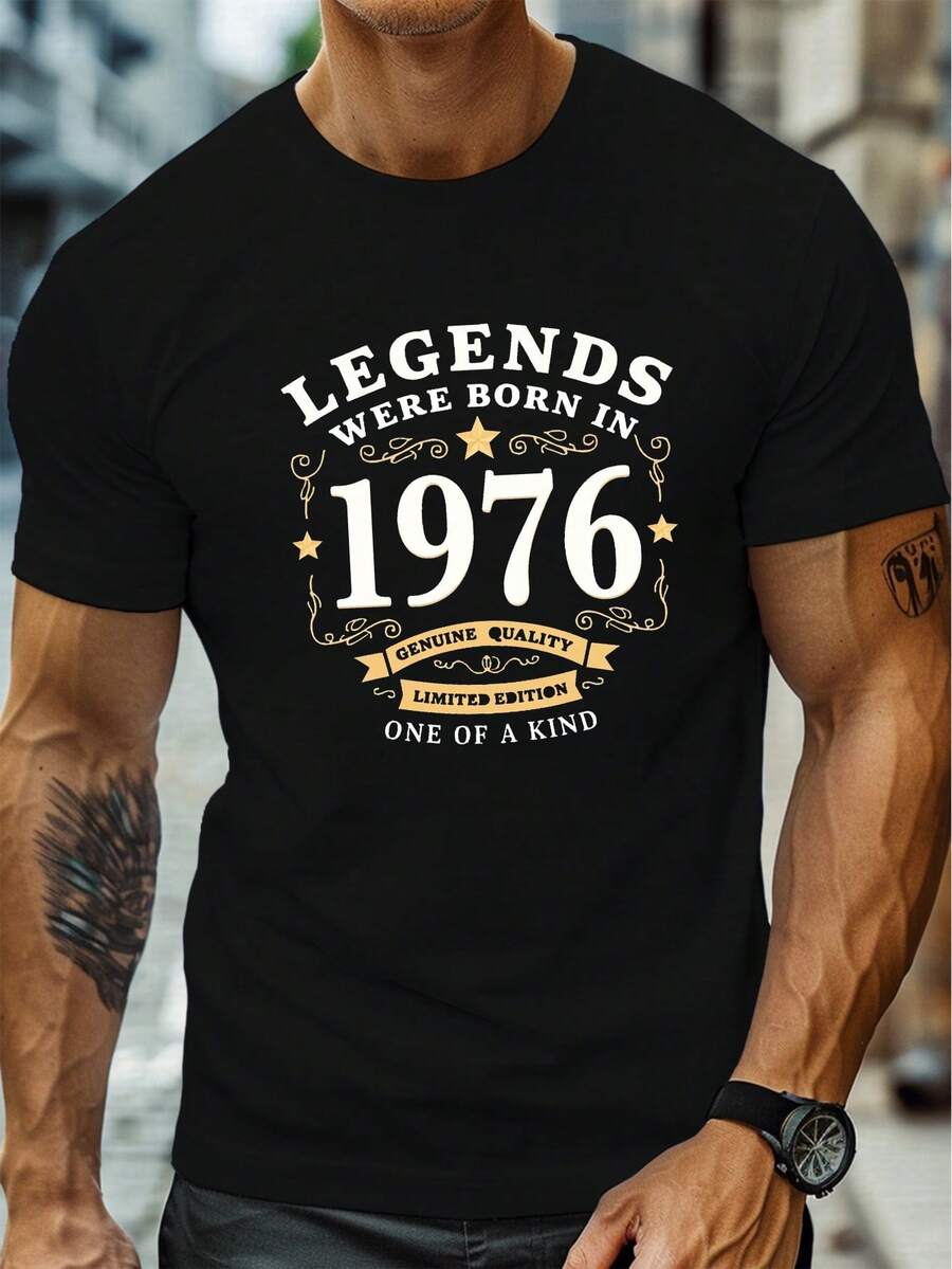 Men T-Shirts - Black - View 1