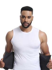 1PC 2026 Summer New Men's Three Belt Fitness Bundle Belt Body Shaping And Abdominal Tightening Belt Sweating And Abdominal Tightening Bundle Belt - Black - View 3