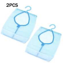 1/2pcs Hanging Mesh Storage Bag, Multifunctional Clothes Clip Organizer, Kitchen Bathroom Multifunctional Hanging Storage Bag, Drying And Storage Supplies, Drawer Wardrobe Organizer, Closet Storage Bag, Quilted Bag, Underbed Storage Box - Multicolor - View 16