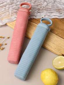 1pc Retractable Tray, Creative Mold, Home Ice Maker, Popsicle Mold, Silicone Tray, Portable DIY Quick Freeze Ice Box, Kitchen Mold - View 7