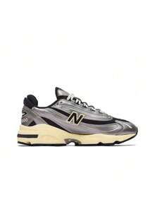 New Balance NB 1000 Y2K 千禧風 裸眼3D 舒適復古 低筒 休閒跑步鞋 男女同款 銀黑 - 銀色 - 查看 2