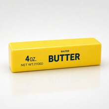 Realistic Butter Stick Shaped Slow Rebound Squeeze Toy, Ultra Soft Creamy Texture, Stress Relief, Realistic Salted Butter Design, Helps Sensory Relaxation, ASMR Friendly Slow Rebound Squeeze, Suitable For Office Desk Relaxation, Portable Lightweight Easy To Carry Anxiety Relief Tool, Cute Relaxing Desk Decor, For Stress Management - View 13