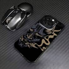 [Envío Local en 24 Horas] Fundas de Teléfono Estilo Samurai Japonés para iPhone 16, 15, 14, 13, 12, 11 Pro Max, X, XR, XS MAX, 8 y 7 Plus con Cubierta Trasera Mate Anticaídas - 1 - Ver 5