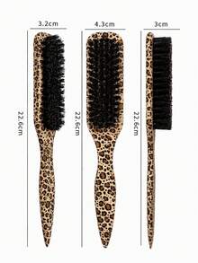 1 Stück Unisex Haarkamm/Bartbürste, geruchlose professionelle Haarstyling-Kamm, Farbverlaufskamm, doppelte Haarschneide- und Reinigungsfunktion, glatt und leicht zu kämmen, geeignet für dickes/dünnes Haar, perfekt für Nationalfeiertag, Badezimmergebrauch, Kopfhautmassage, Schulanfang, Reisen, Urlaub, Alltag und ein tolles Geschenk für Freunde und Familie - Mehrfarbig - Übersicht 8