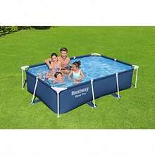 Bestway Alberca con Estructura Rectangular6078956413558 - Azul - Ver 2